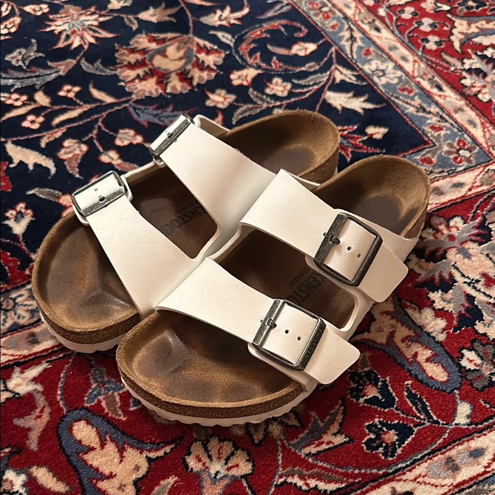 Birkenstock Arizona sandals white 38